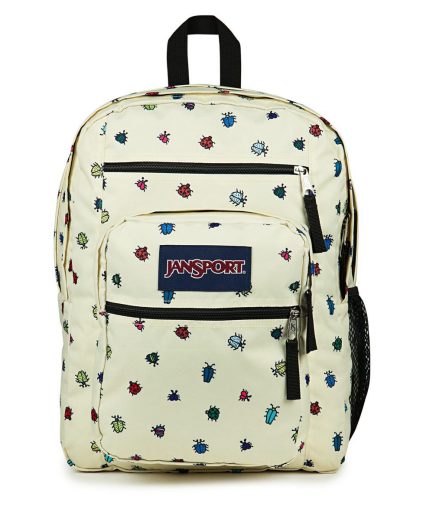 Big Student Ryggsäck - Beige